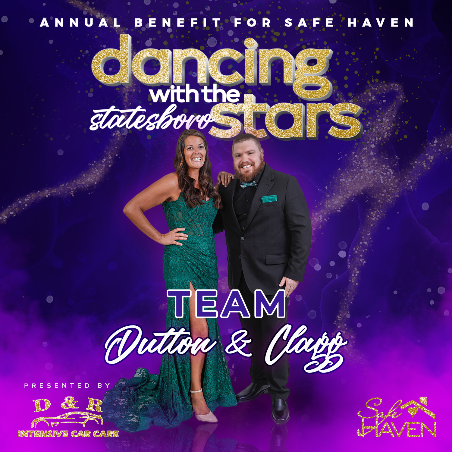 Paige Dutton and Cameron Clagg