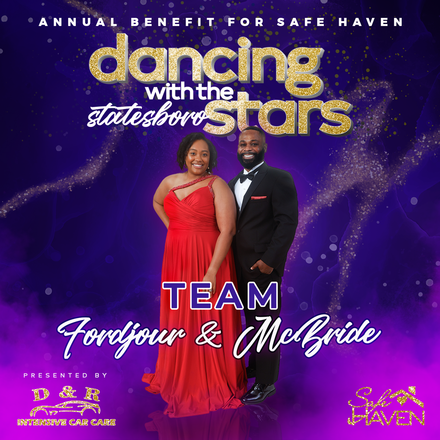 Dr.Isaac Fordjour and Autumn McBride