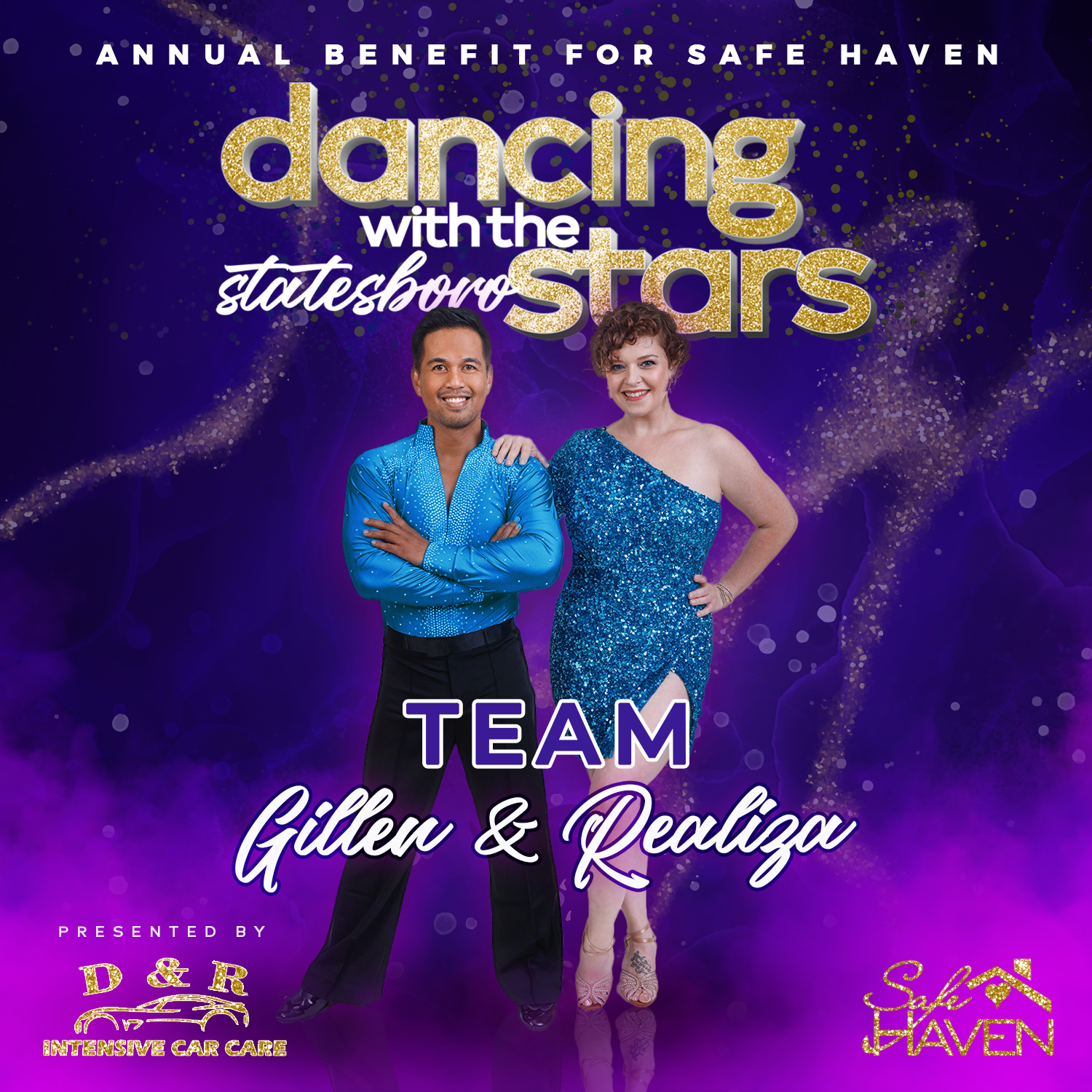 Emily Gillen and Bryan Realiza